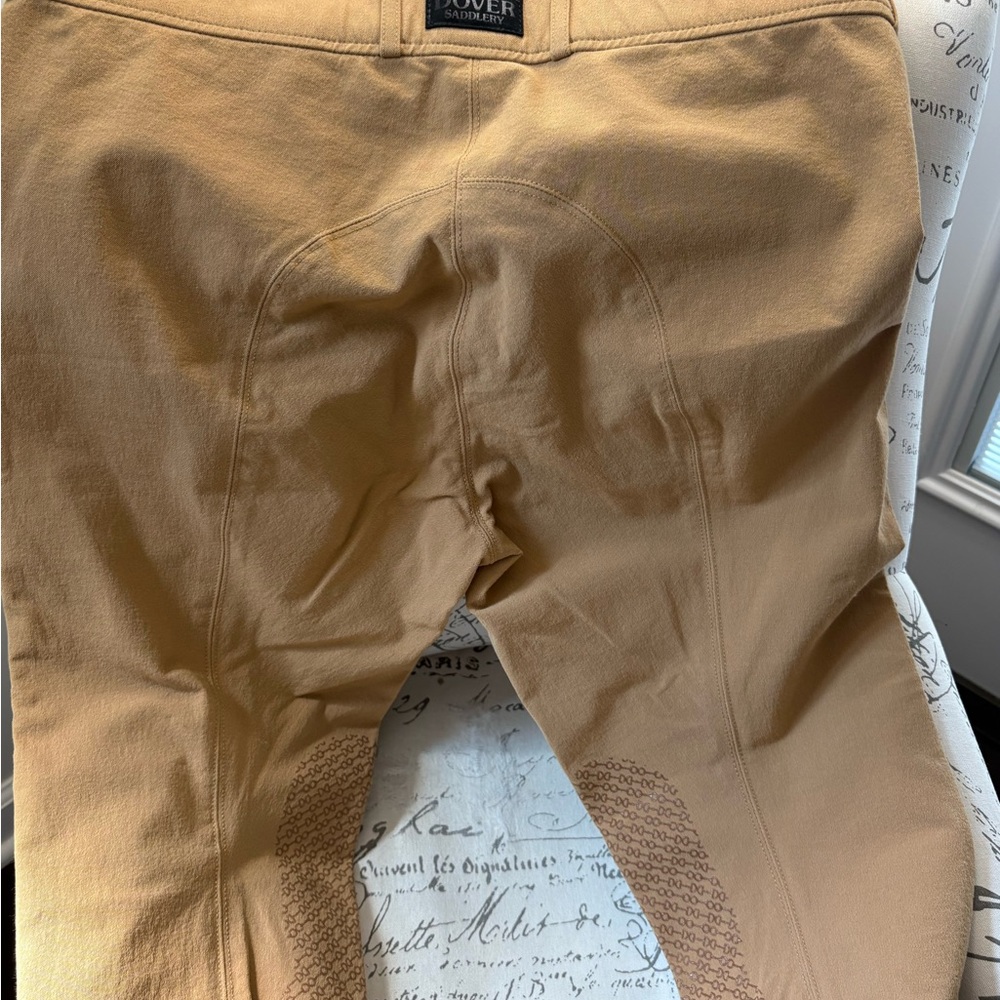 Dover Saddlery Women's Tan Pants - Picture 3 of 3